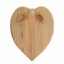 Reclaimed wooden heart with ribbon 220 x 300mm