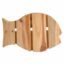 Wooden fish placemat - pot holder