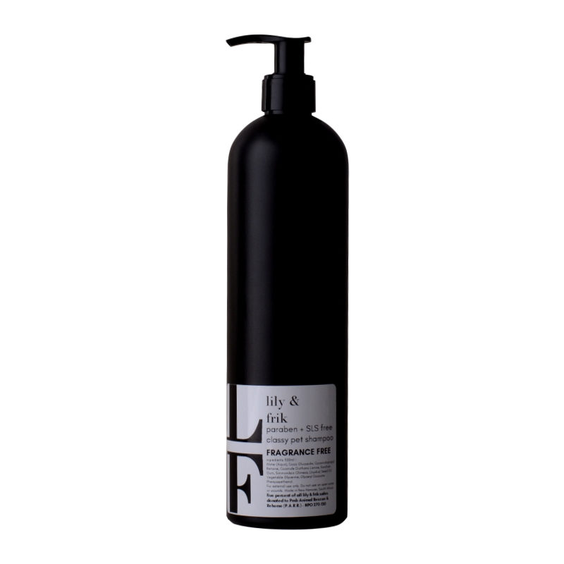 lily and frik paraben SLS free classy pet shampoo 500ml